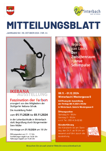 Ausgabe 44/2024 lesen