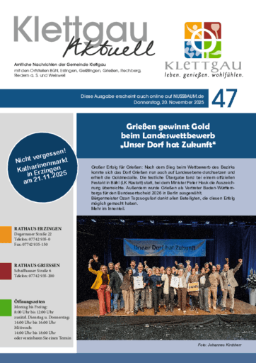 Ausgabe 47/2025 lesen