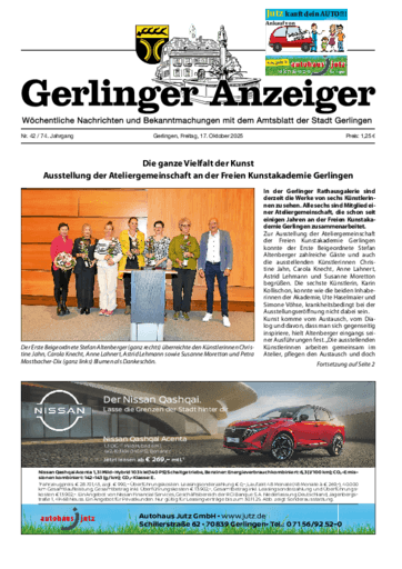 Ausgabe 42/2025 lesen