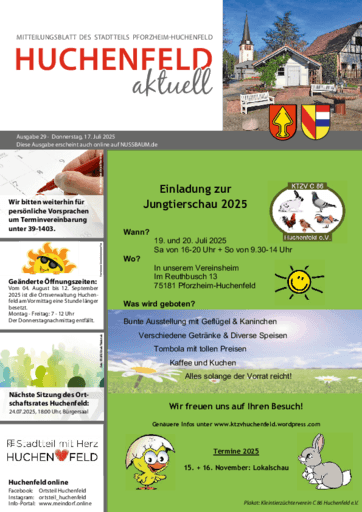 Ausgabe 29/2025 lesen