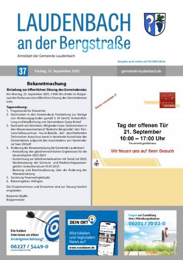 Ausgabe 37/2025 lesen