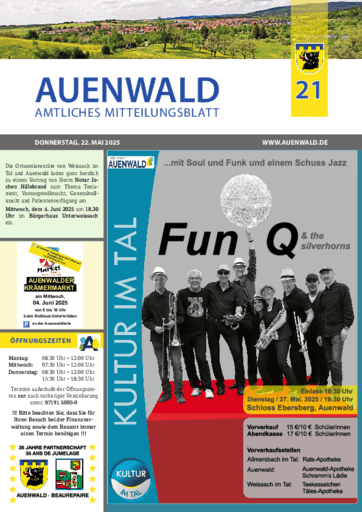 Ausgabe 21/2025 lesen