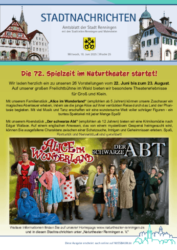 Ausgabe 25/2025 lesen