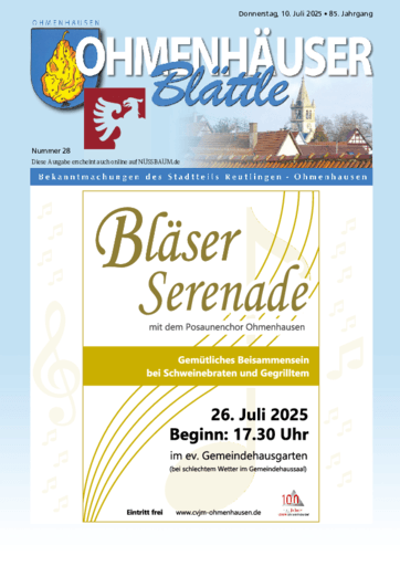 Ausgabe 28/2025 lesen