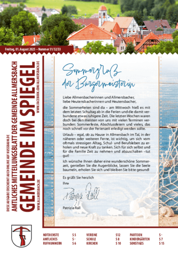 Ausgabe 31/2025 lesen