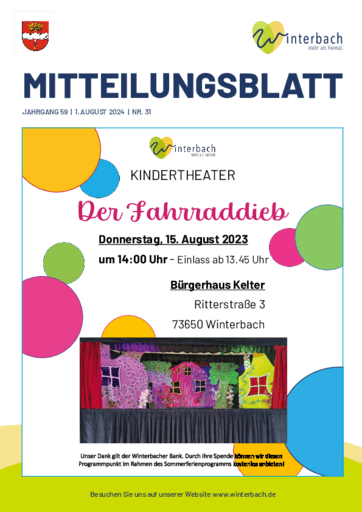 Ausgabe 31/2024 lesen