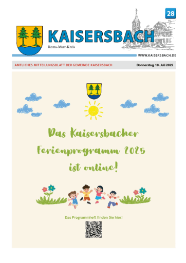 Ausgabe 28/2025 lesen