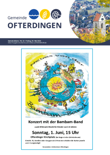 Ausgabe 22/2025 lesen