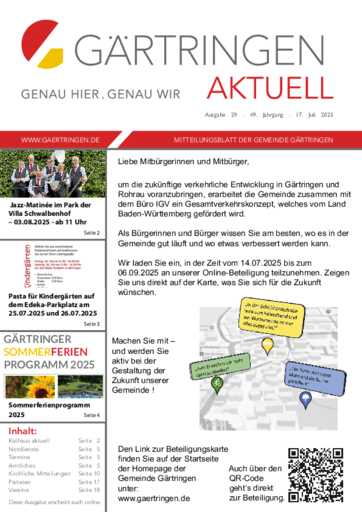 NUSSBAUM+ Premium - Gärtringen Aktuell