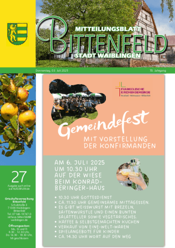 Ausgabe 27/2025 lesen