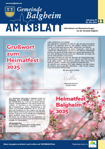 Ausgabe 22/2025 lesen