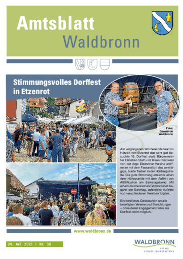 Ausgabe 30/2025 lesen