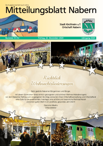 Ausgabe 51/2023 lesen