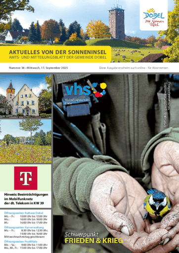 Ausgabe 38/2025 lesen