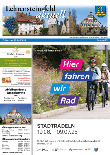 Ausgabe 25/2025 lesen