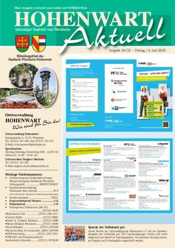 Ausgabe 24/2025 lesen