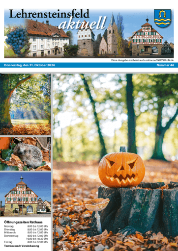 Ausgabe 44/2024 lesen