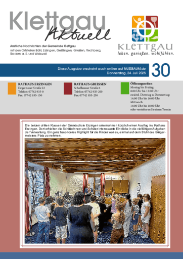 Ausgabe 30/2025 lesen