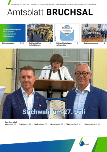 Ausgabe 29/2025 lesen