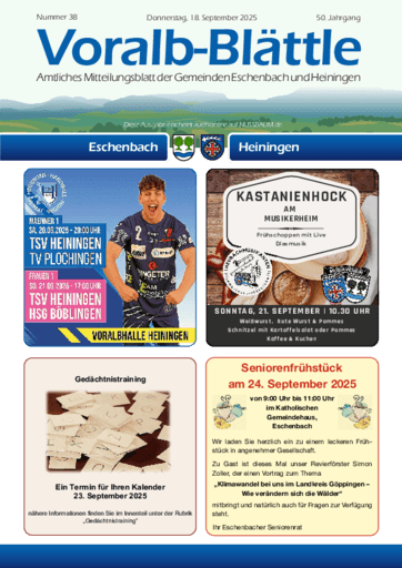 Ausgabe 38/2025 lesen
