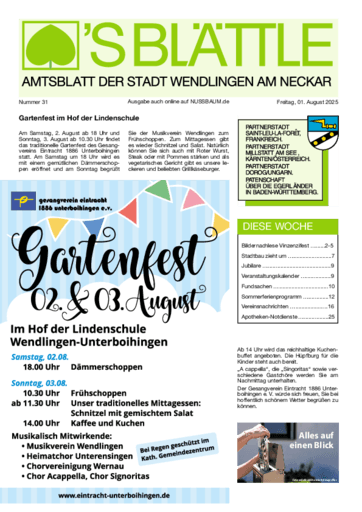 Ausgabe 31/2025 lesen