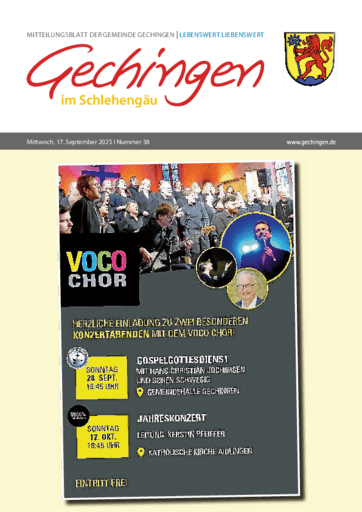 Ausgabe 38/2025 lesen