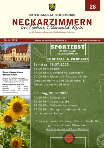 Ausgabe 28/2025 lesen