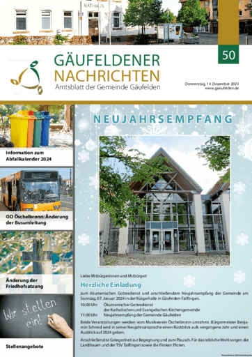 Ausgabe 50/2023 lesen