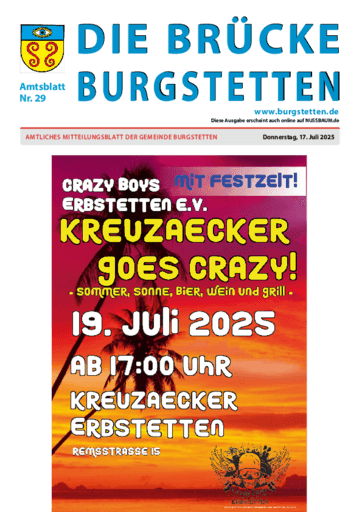 Ausgabe 29/2025 lesen