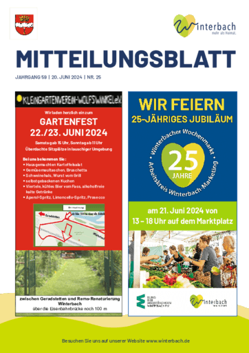 Ausgabe 25/2024 lesen