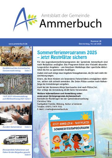 Ausgabe 28/2025 lesen