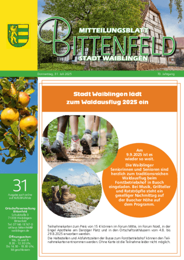 Ausgabe 31/2025 lesen
