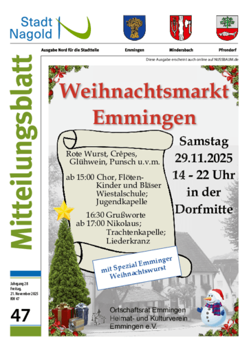 Ausgabe 47/2025 lesen