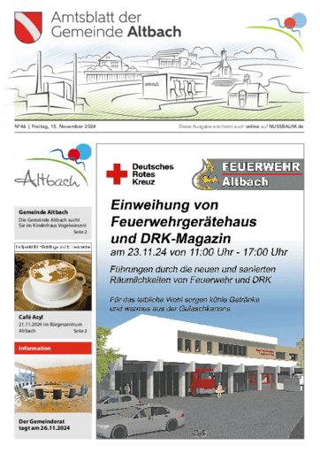 Ausgabe 46/2024 lesen