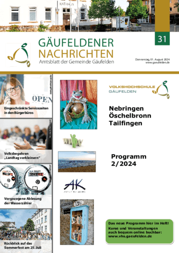 Ausgabe 31/2024 lesen
