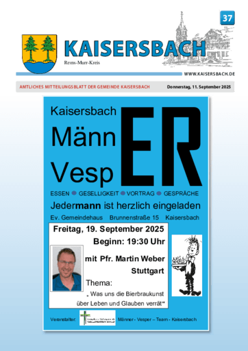 Ausgabe 37/2025 lesen