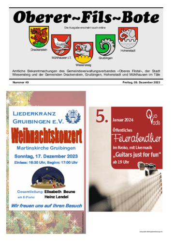 Ausgabe 49/2023 lesen