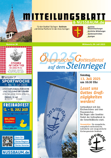 Ausgabe 28/2025 lesen