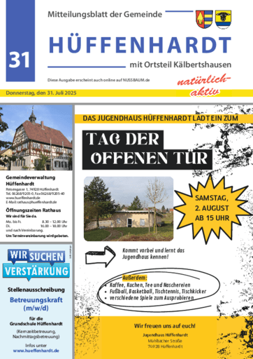 Ausgabe 31/2025 lesen