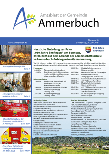 Ausgabe 26/2025 lesen