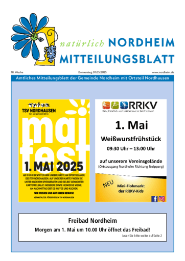 Ausgabe 18/2025 lesen