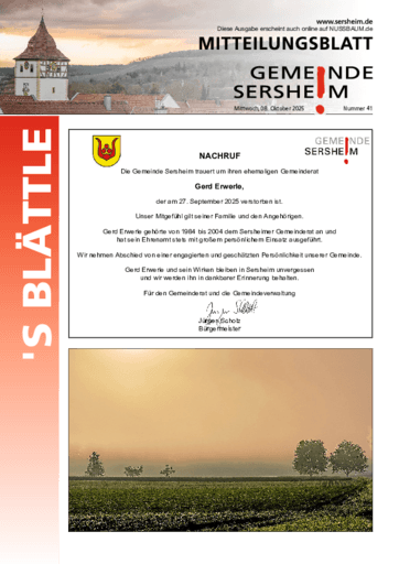 Ausgabe 41/2025 lesen