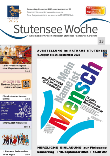 Ausgabe 33/2025 lesen