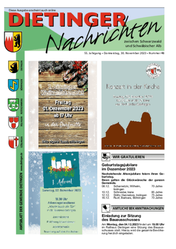 Ausgabe 48/2023 lesen