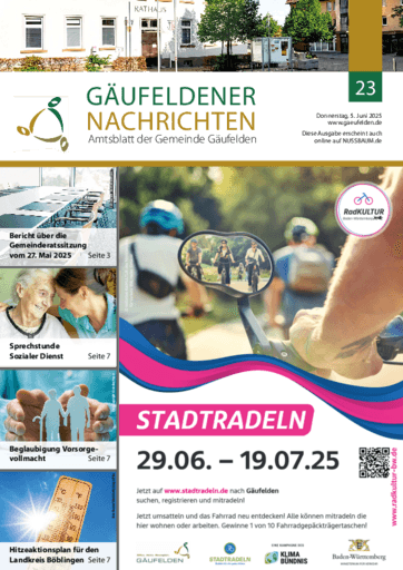 Ausgabe 23/2025 lesen
