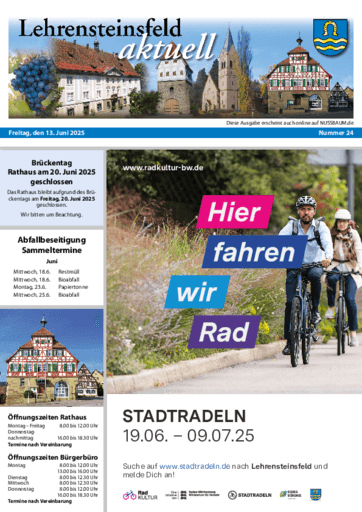 Ausgabe 24/2025 lesen