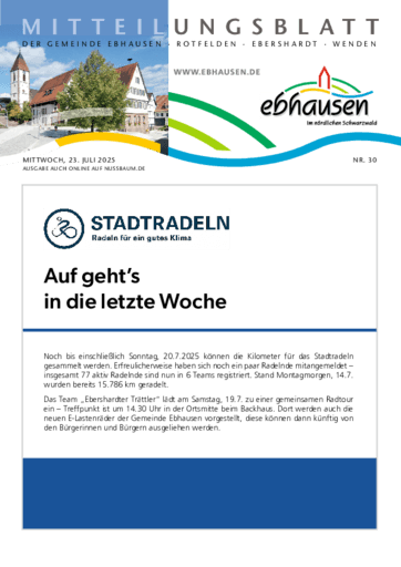 Ausgabe 30/2025 lesen