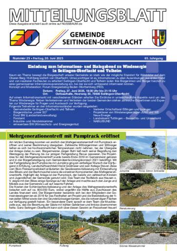 Ausgabe 25/2025 lesen