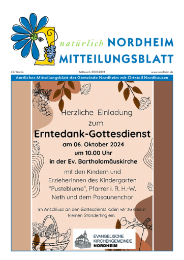 Ausgabe 40/2024 lesen