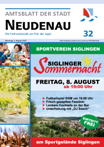 NUSSBAUM+ Premium - Mitteilungsblatt der Stadt Neudenau